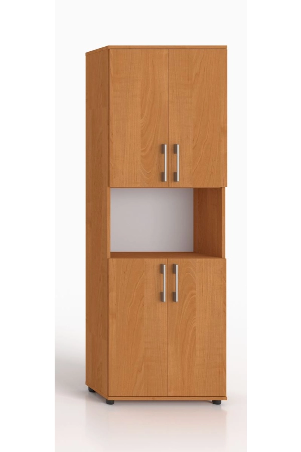 Regał biurowy na ksiażki i segragatory G 80 4D olcha